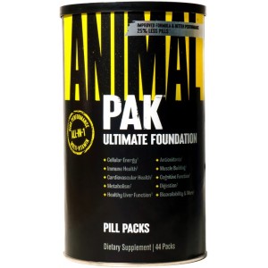 Вітамінний комплекс для тренувань, Universal Nutrition, Animal Pak - 44 пак (EU)