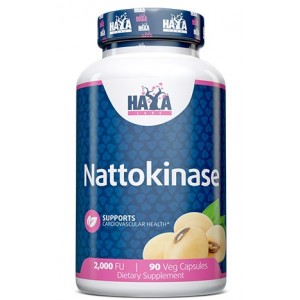Наттокіназа (здоров'я серця), Haya Labs, Nattokinase 2000 FU - 90 веган капс