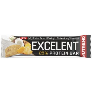 Протеїновий батончик с високим вмістом вуглеводів, Nutrend, Excelent Protein Bar - 85 г