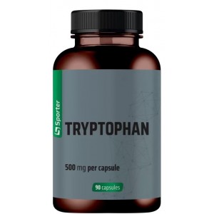 L-Триптофан, підвищення рівня серотоніну, Sporter, L-Tryptophan - 90 капс