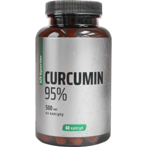 Куркумін з чорним перцем, Sporter, Curcumin 95% - 60 капс